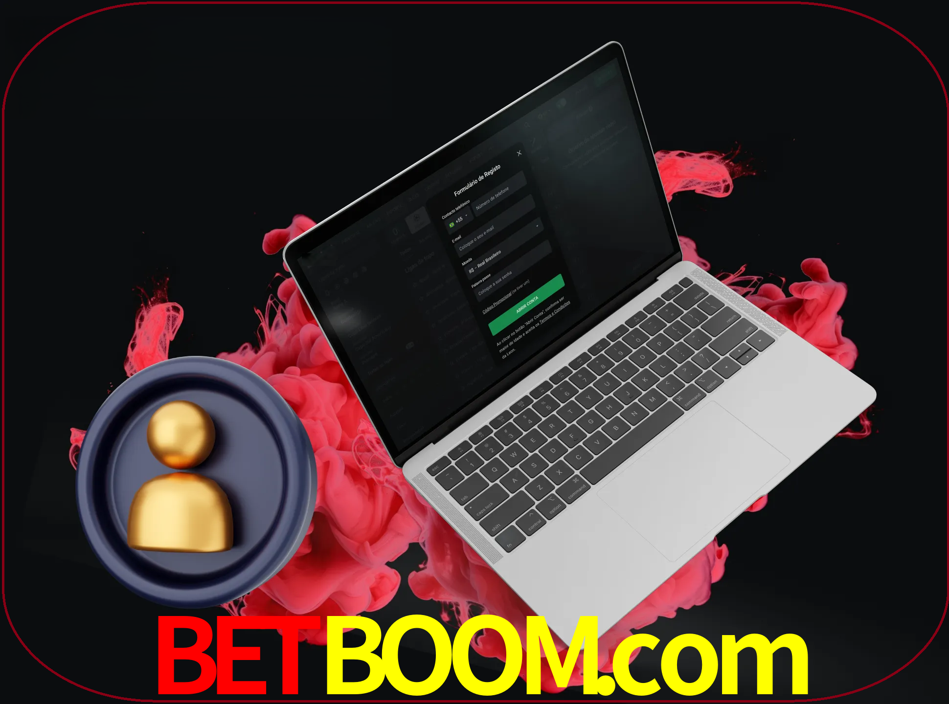No cabeçalho do site betboom, clique no botão que o levará a um formulário especial onde terá de introduzir as suas informações actuais.
