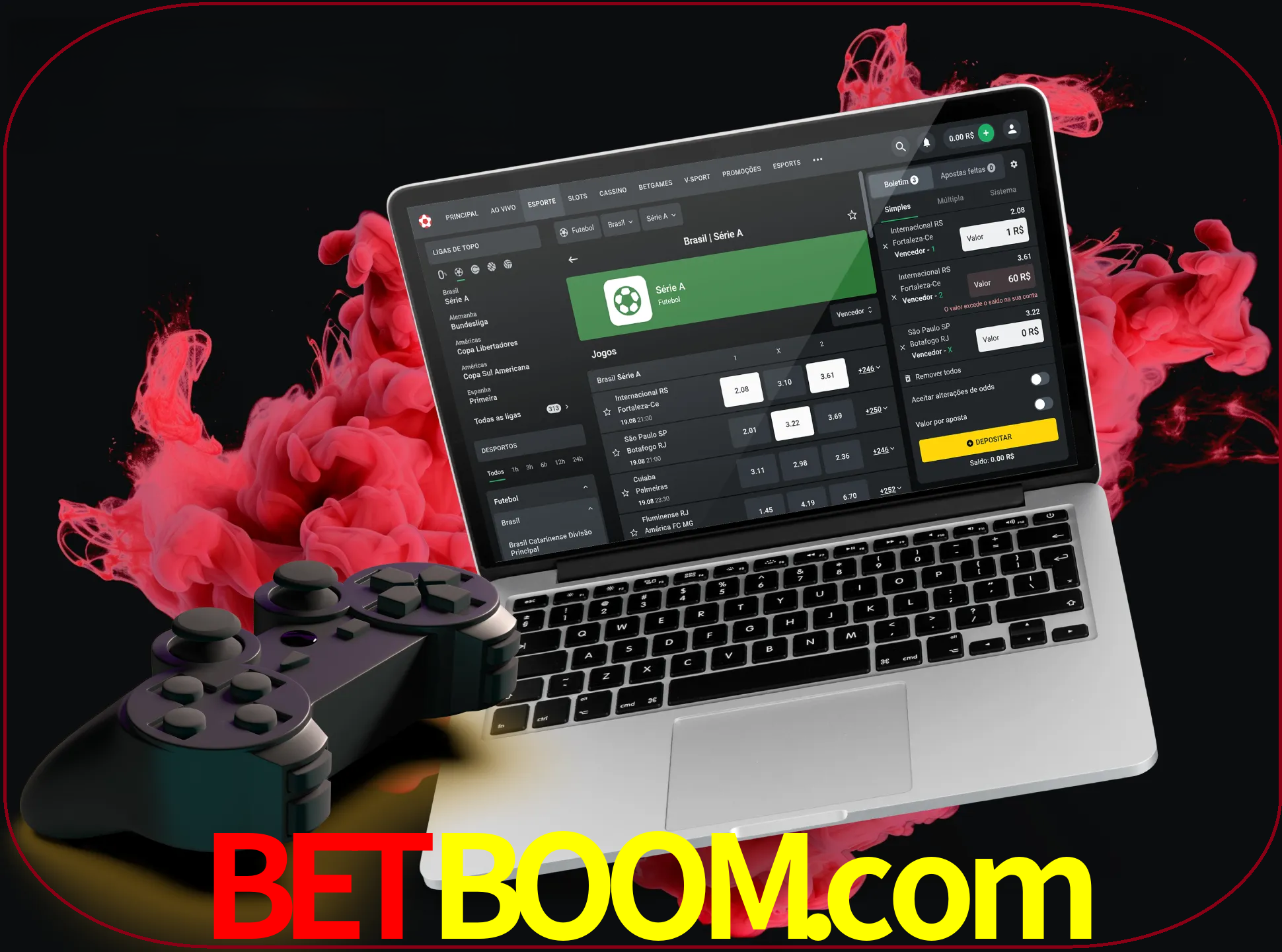Visite a secção especial de jogos de vídeo em betboom para descobrir em que jogos pode apostar e ganhar muito dinheiro.