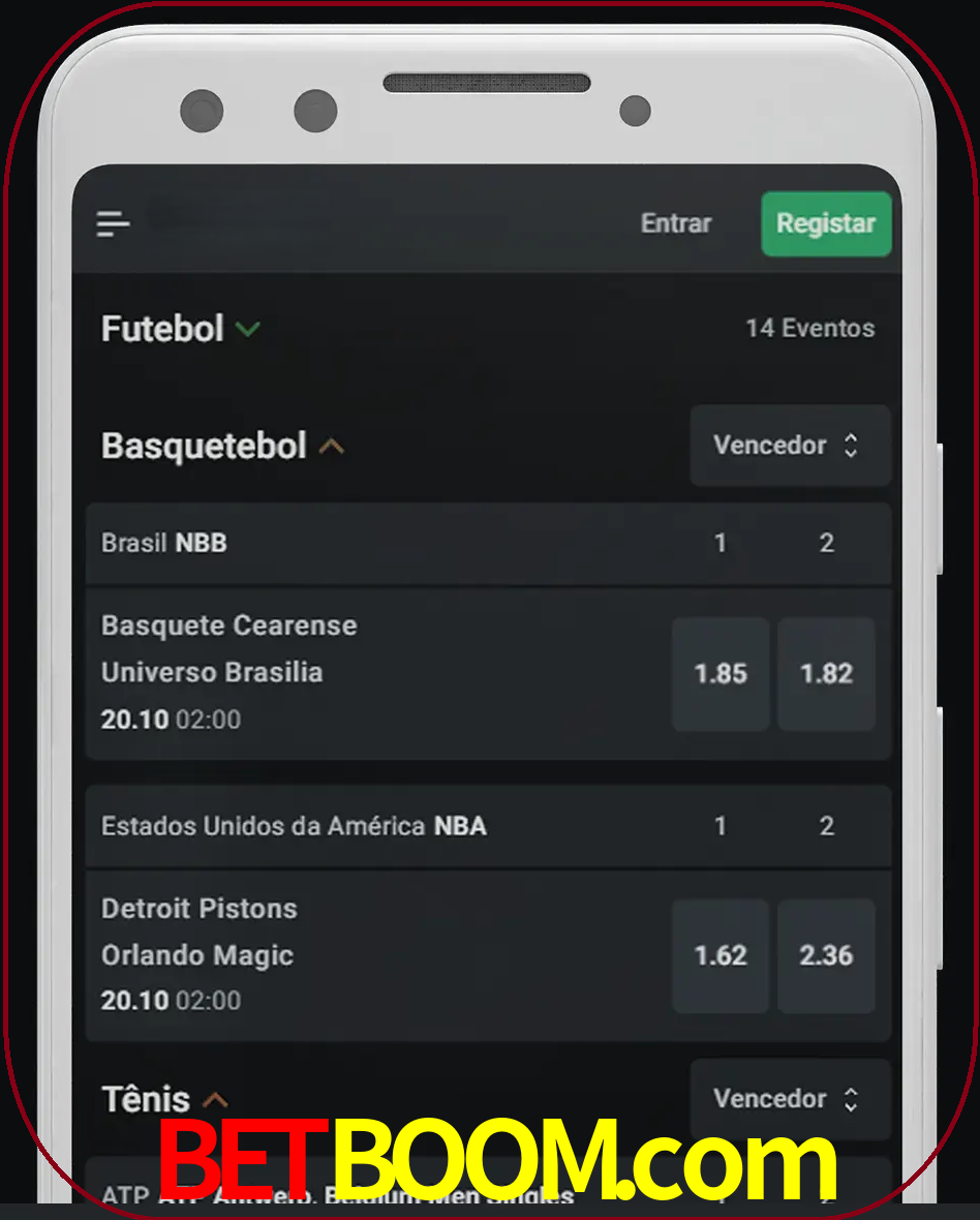Aposte e assista aos esportes em formato ao vivo.